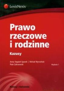 Prawo rzeczowe i rodzinne Kazusy - 2825710480