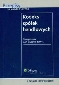 Kodeks spek handlowych wyd.2007 - 2825711081