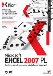 Microsoft Excel 2007 PL. Analiza danych za pomoc tabel przestawnych. Akademia Excela - 2825711182
