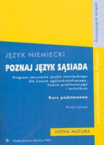 Jzyk niemiecki Poznaj jzyk ssiada Program nauczania Kurs podstawowy - 2825711306