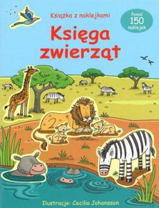 Ksiga zwierzt - ksika z naklejkami - 2825711381