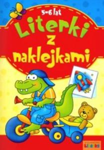 Literki z naklejkami 5-6 lat - 2825652050