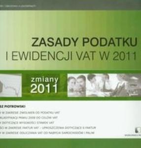 Zasady podatku i ewidencji VAT w 2011 - 2825711725