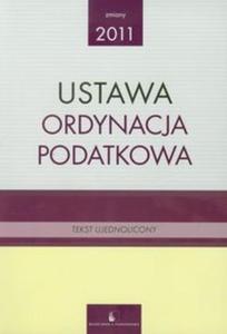 Ustawa ordynacja podatkowa - 2825711741