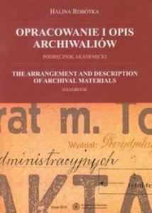 Opracowanie i opis archiwaliw Podrcznik akademicki - 2825711879