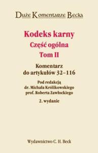 Kodeks Karny Cz oglna tom 2 - 2825712376