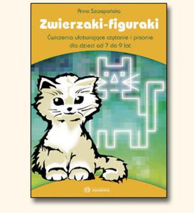 Zwierzaki-figuraki cz. 1. wiczenia uatwiajce czytanie i pisanie dla dzieci od 7 do 9 lat - 2825712883