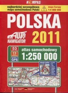 Polska 2011. Atlas samochodowy 1:250 000 - 2825713092