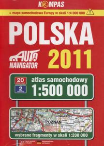 Polska. Mapa samochodowa 1:500 000