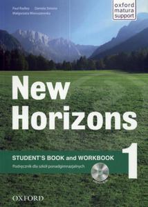 New Horizons 1 - Student`s Book + Workbook (+CD) - 2825713874