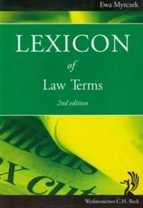 Lexicon of Law Terms - 2825713975