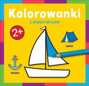 Kolorowanka z grubym obrysem Podr - 2825714147