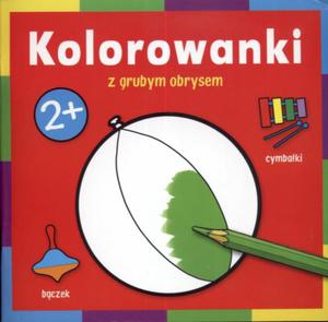 Kolorowanka z grubym obrysem Zabawki - 2825714148