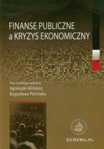 Finanse publiczne a kryzys ekonomiczny - 2825714231