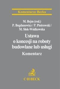 Ustawa o koncesji na roboty budowlane lub usugi - 2825714443