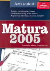 Jzyk angielski. Matura 2005 - 2825714762