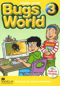 Bugs World 3. Ksika ucznia - podrcznik dla szkoy podstawowej [+ Audio CD i CD-ROM] - 2825715344