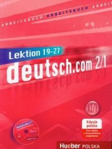 deutsch.com 2/1 Arbeitsbuch z pyt CD - 2825715702