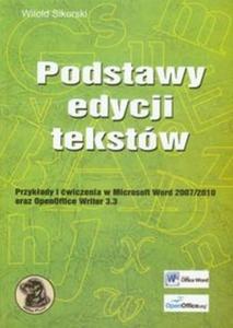 Podstawy edycji tekstw - 2825716024