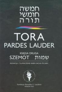 Tora Pardes Lauder ksiga druga Szemot - 2825716168