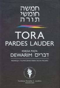 Tora Pardes Lauder ksiga pita Dewarim - 2825716169