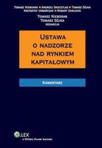 Ustawa o nadzorze nad rynkiem kapitaowym Komentarz - 2825716368