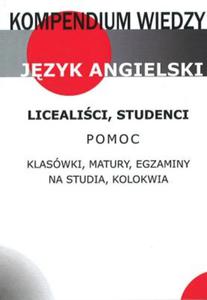 Kompendium wiedzy jzyk angielski - 2825716429