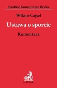 Ustawa o sporcie komentarz - 2825716777