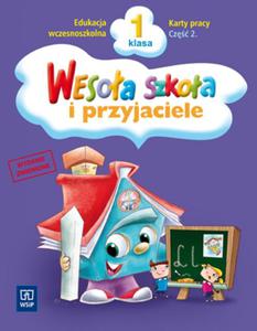 Wesoa szkoa i przyjaciele. Klasa 1, szkoa podstawowa, cz 2. Karty pracy - 2825716842