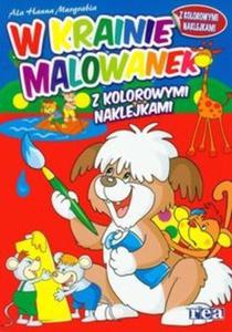 W krainie malowanek z kolorowymi naklejkami - 2825717097