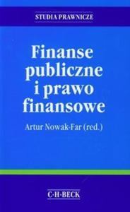 Finanse publiczne i prawo finansowe - 2825717337