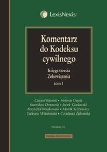 Komentarz do kodeksu cywilnego Ksiga trzecia Zobowizania - 2825717464