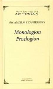 Monologion Proslogion - 2825652497