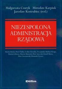 Niezespolona administracja rzdowa