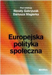 Europejska polityka spoeczna - 2825718575