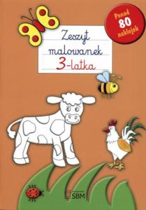 Zeszyt malowanek 3-latka - 2825718769