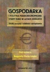 Gospodarka i polityka makroekonomiczna strefy euro w latach 2008-2010