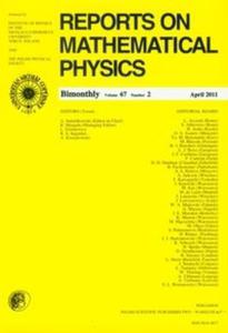 Reports on Mathematical Physics 67/2