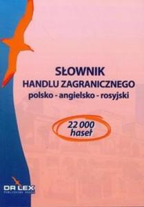 Sownik handlu zagranicznego polsko-angielsko-rosyjski - 2825719561