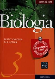 Biologia. Klasa 3 gimnazjum. Zeszyt wicze - 2825720102