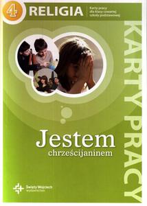 Jestem chrzecijaninem. Klasa 4. szkoa podstawowa. Religia. Karty pracy - 2825720185