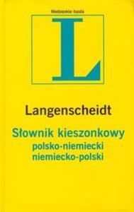 Sownik kieszonkowy polsko niemiecki niemiecko polski - 2825720803