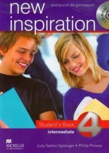 New Inspiration 4 Intermediate Student's Book + CD - 2825721796