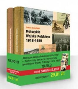 Motocykle Wojska Polskiego 1918-1950 + Samochody pancerne i transportery opancerzone Wojska Polskiego 1918-1950 Pakiet - 2825721808