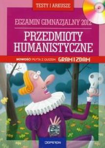 Egzamin po gimnazjum 2012 Testy humanistyczne z pyt CD