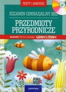 Egzamin po gimnazjum 2012 Testy przyrodnicze z pyt CD - 2825722137