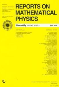 Reports on Mathematical Physics 67/3 - 2825722232