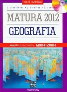 Geografia matura 2012 Testy i arkusze z pyt CD - 2825722882