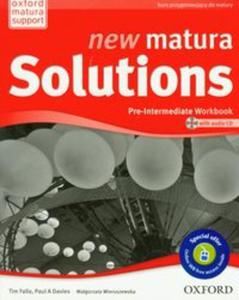 New Matura Solutions Pre-Intermediate - Workbook (+ CD) - 2825723822