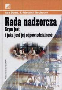 Rada nadzorcza Czym jest i jaka jest jej odpowiedzialno - 2825723961